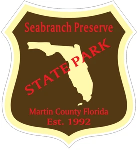 Seabranch Preserve Florida State Park Sticker R6785 YOU CHOOSE SIZE - Picture 1 of 1