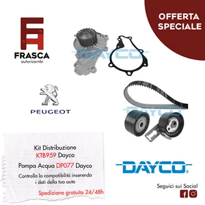Kit Distribución Bomba Agua Dayco Peugeot 508 I SW I 1.6 HDi 2010 2012 - Imagen 1 de 4