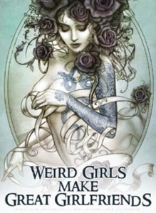 Weird Girls Make Great Girlfriends fridge magnet (og) - Picture 1 of 1