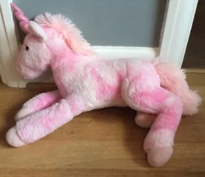 Large Unicorn Soft Toy Pink Mix by Kandy Toys 21" Length - Picture 1 of 5