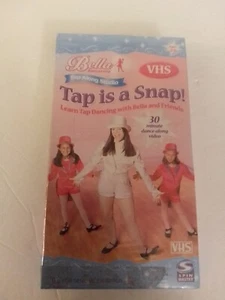 Bella Dancerella Tap Along Studio Tap Is a Snap! VHS Video Cassette Brand New  - Picture 1 of 2