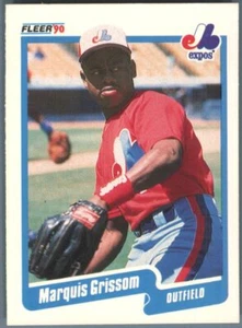 1990 Fleer Canadian Montreal Expos Marquis Grissom #347 Rookie - Photo 1/2