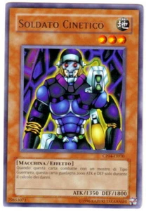 YUGIOH • CP04-IT010 Soldato Cinetico Kinetic Soldier CARTA PROMO RARA ITA NMINT - Picture 1 of 1