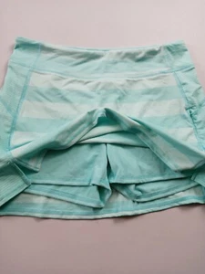Soybu Skort Women Size XS Lotus Fit Green Striped Athleisure Gorpcore - Picture 1 of 8