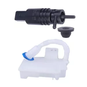 Windshield Washer Reservoir Bottle Pump Set For VW Golf MK5 6 EOS - Picture 1 of 6