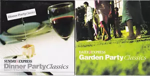 GARDEN PARTY CLASSICS + DINNER PARTY CLASSICS ( UK Newspaper 2 CD Set ) - Bild 1 von 3
