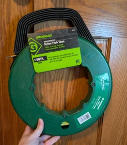 New Greenlee 436-5 Non-Conductive Fiberglass Fish Tape 50 ft 15 m - Picture 1 of 4