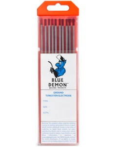 EWTh-2 3/16" Tungsten Electrode 5 Pack 2% Thoriated Blue Demon - Picture 1 of 3