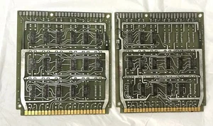 "Vintage 1968 Burroughs Computer Träger Karten Menge 2 Leiterplatten 6"" x 6,5"" - Bild 1 von 20