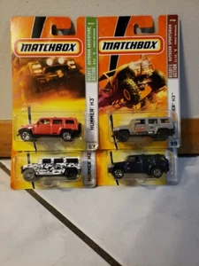 Matchbox Hummer H3 / H2 SUV Concept #83 / 59 / 75 / 99 Lot Of 4 New - Picture 1 of 12