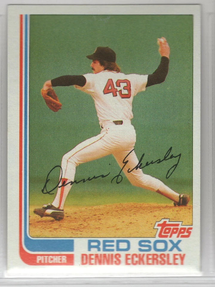 Juego de béisbol 1982 Topps Boston Red Sox Team Foto 1 de 1