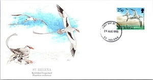 St Helena 1993 FDC - Red-Billed Tropicbird Phaeton Aethereus - J8913 - Picture 1 of 2