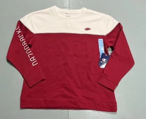 Arkansas Razorbacks Champion Felpa Uomo Large Nuova con etichette - Foto 1 di 3