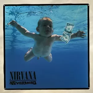 Azulejo de cerámica personalizado NIRVANA Nevermind Coaster - Imagen 1 de 4