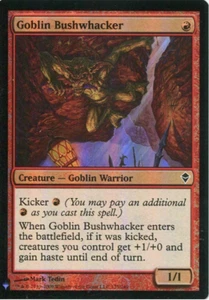 FOIL Goblin Bushwhacker / Goblin Buschguerillero - MYSTERY - inglese (nm +) - Foto 1 di 1
