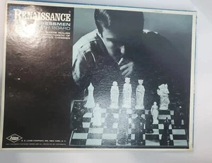 Vintage RENAISSANCE Chessman Felted Chess Set E.S. Lowe ~ No Instructions - Picture 1 of 11