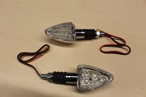 Juego de intermitentes LED STR8 cromo - NUEVO - Imagen 1 de 2