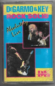 DeGarmo & Key Rock Solid Absolutely Live music audio cassette 1988 RARE! - Picture 1 of 2