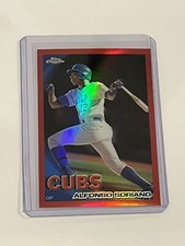 2010 Topps Chrome Refractor 02/25 #136 Alfonso Soriano Chicago Cubs