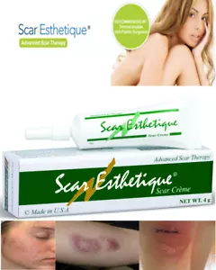 Scar Esthetique Cream Therapy Treatment Removal Acne Scar Burns Keloid Surgery - Picture 1 of 7