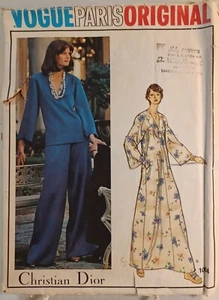 LESEN* 8 Schnittmuster Christian Dior UC FF Vogue Loungewear 1064 *UMSCHLAG WEAR - Bild 1 von 3