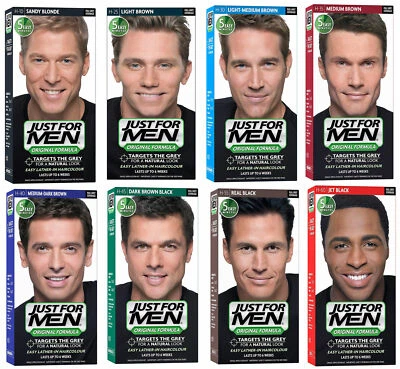 JUST FOR MEN Original Formel Shampoo-in Haarfarbe für natürliches Aussehen Haarfärbemittel