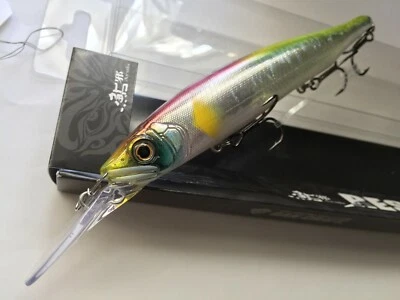 Gan Craft Jerk Bait REST 128 Slow Floating #10 Clown NEW G419 - Image 1 of 4