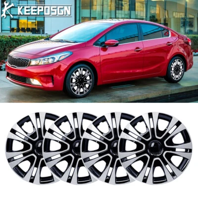 For KIA Forte Forte5 09-23 R15 Steel Wheel 4pcs 15" ABS Wheel Covers Rim Hubcaps - Image 1 of 4