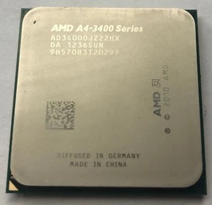 AMD A4-Series A4-3400 Desktop CPU Processor- AD3400OJZ22HX - Picture 1 of 1