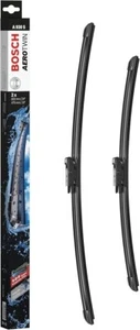 2x Wiper Blades (Pair) Flat Aero type A930S 3397118930 Bosch Aerotwin 600/475mm - Picture 1 of 4