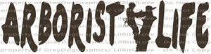 Calcomanía de vinilo Arborist Life árbol cirujano pegatina árbol recortador limpieza  - Imagen 1 de 24