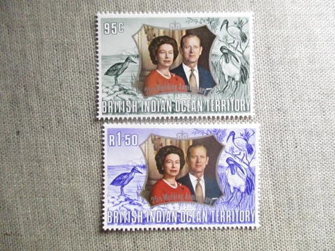 British Indian Ocean Terrority, Scott#48-49, MNH Cover