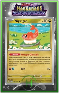 Nigirigon - EV06:Mascarade Crépusculaire - 131/167 - Carte Pokémon FR Neuve - Picture 1 of 1