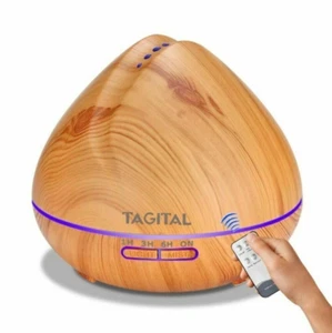 Essential Oil Diffuser 550ml Ultrasonic Aroma Diffuser Cool Mist Humidifier - Picture 1 of 6