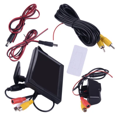 5" Monitor Display Screen CCD Car Rear View Camera Fit for Ford Transit Connect - Image 1 of 4