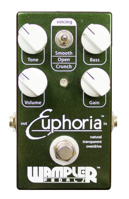 Wampler Pedals Euphoria Distortion Guitar Effect Pedal