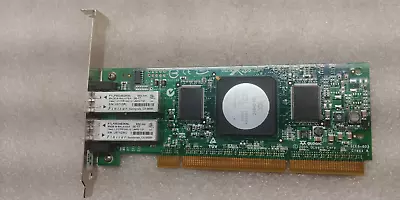Qlogic QLA2462 4GB Dual Port FC PCIx Network JYGMX FC2410401-20 FREE SHIPPING!!! - Image 1 of 3