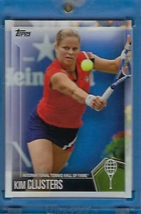 2019 TOPPS VAULT INTERNATIONAL HALL OF FAME KIM CLIJSTERS #1/1 BLANK BACK PROOF - Picture 1 of 2