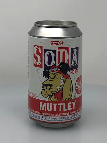 Funko 51751 Vinyl Soda: Hanna -Barbera - Muttley W/(FL) Chase Collectible Toy, M Cover