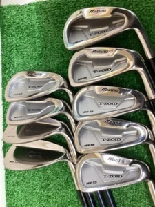 Mizuno T-ZOID MX-15 Iron Set 4-Pw,Fw,Sw Flex S Stiff Original Carbon - Picture 1 of 5
