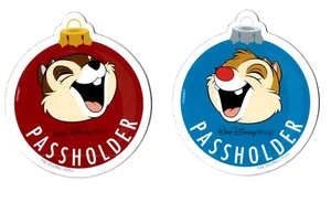 Disney Annual Passholder Chip and Dale Magnets Round - Picture 1 of 1
