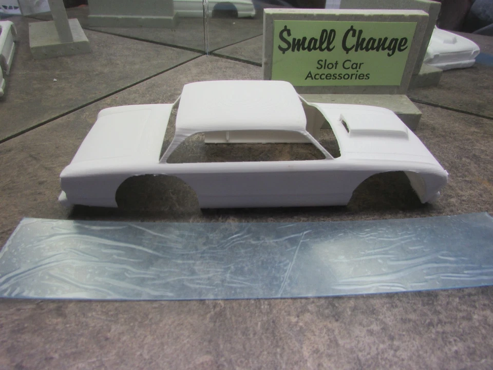 NEW 1/24 3D PRINTED '61 FALCON HARD BODY RACE SLOT CAR / MODEL BODY. - Image 1 of 1