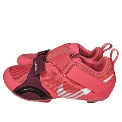 Nike SuperRep Cycle Women Spin Indoor Cycling Shoe Pink US 8 CJ0775 SPD Cleats - Image 1 of 4