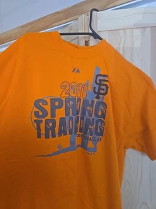 Gebrauchtes 2011 Frühjahr Training San Francisco Giants Scottsdale Erwachsene T-Shirt XL - Bild 1 von 5