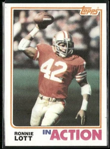 1982 Topps #487 Ronnie Lott EX/EX-MT - Picture 1 of 2