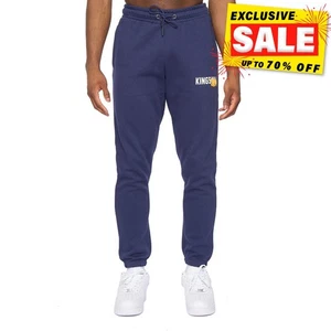 Kings Will Dream Tagged Mens Drawstring Joggers Casual Loungewear Pants Navy - Picture 1 of 5