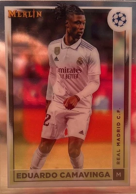 Eduardo Camavinga / Real Madrid / Topps Merlin / Fußball Karte - Bild 1 von 2
