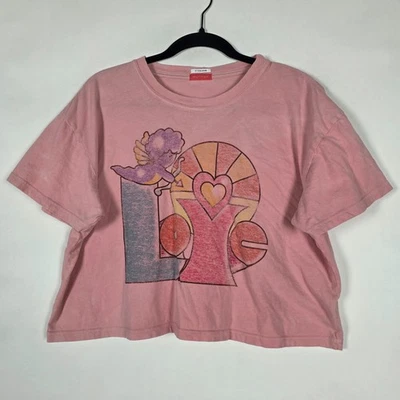 Camiseta Mother Love Cupido Corazón Mujer XL Manga Corta Gráfico Rosa Foto 1 de 4