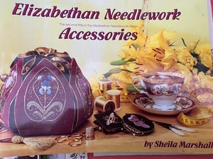Elizabethan Needlework Accessories by Sheila Marshall Embroidery Book - Bild 1 von 12