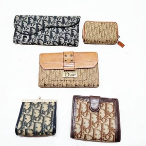 Dior Cartera Larga Estuche para Llaves y otros 5 Set Marrón PVC 1022998 - Imagen 1 de 11